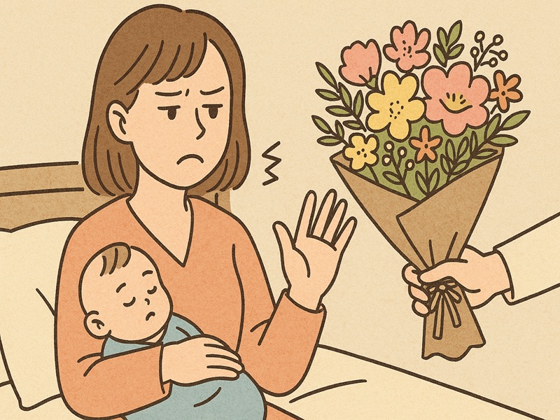出産祝いに花は迷惑だしいらないと感じる理由とは