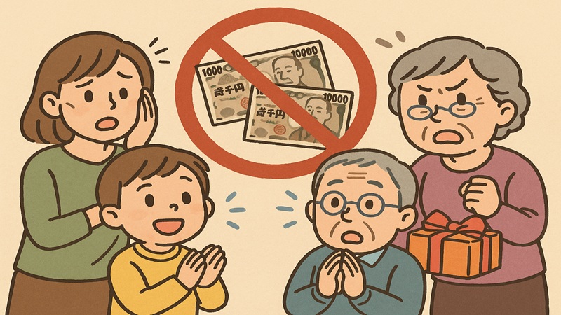 現金をくれない家庭の背景とは