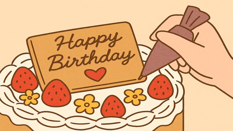 20歳の誕生日おめでとうの書き方例