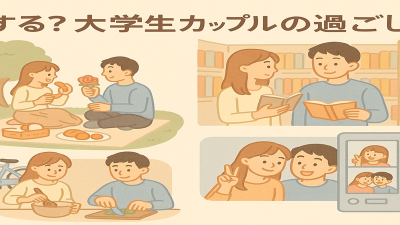 何する？大学生カップルの過ごし方